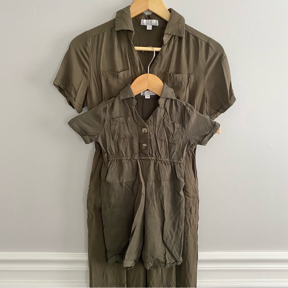 Mommy & Me Bailey’s Blossoms Rompers Women’s XS & 2T